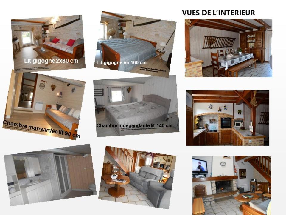 Marais Poitevin Gite "Volets Bleu Clair": Rustic Retreat with Fishing, Boating, and Cycling La Taillee Exterior photo